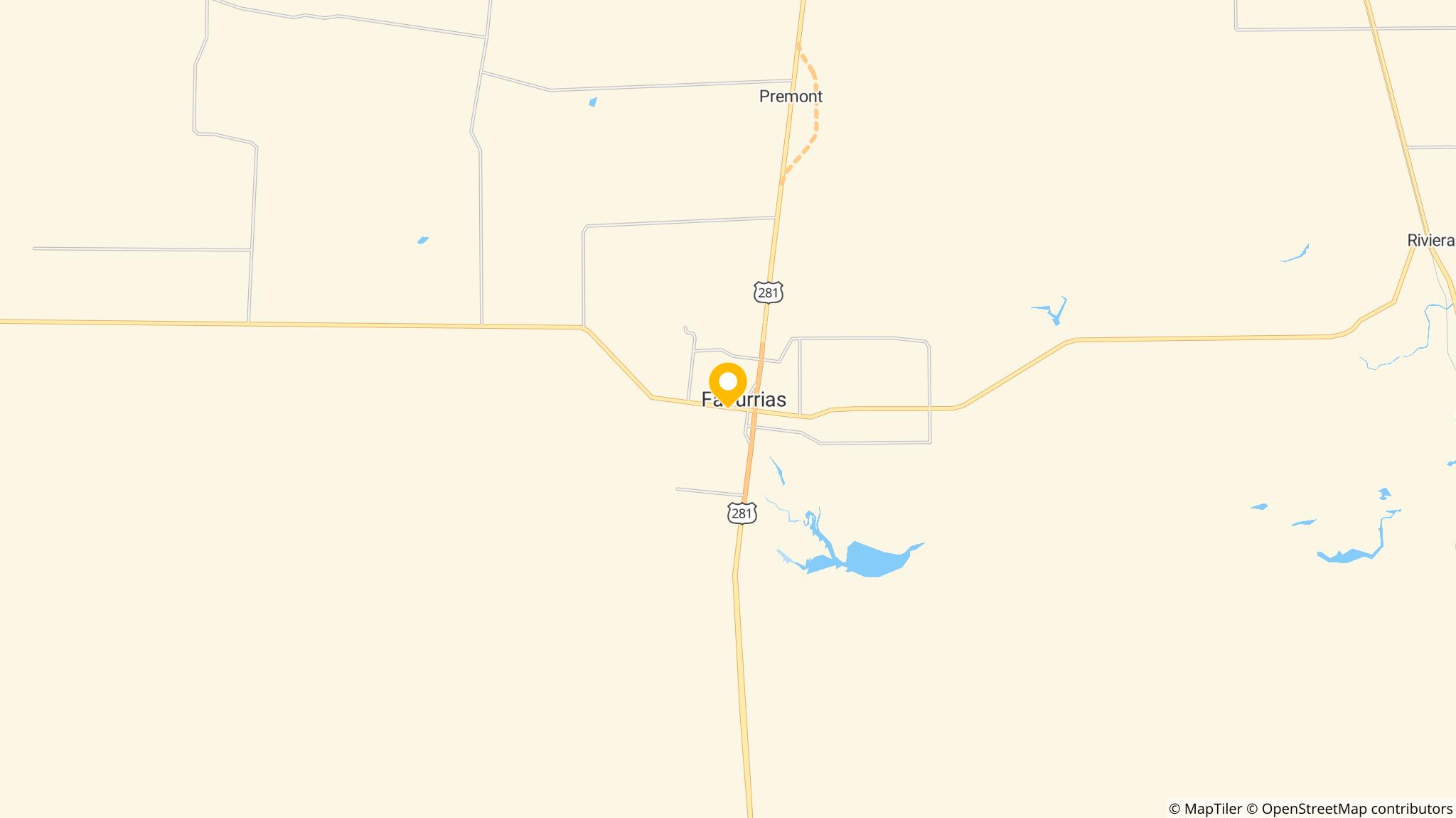 Street map of the ATM area