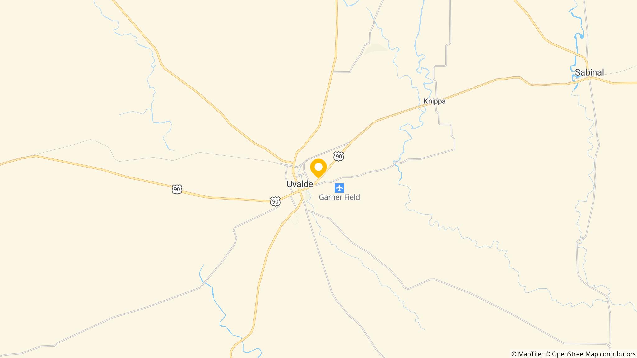 Street map of the ATM area