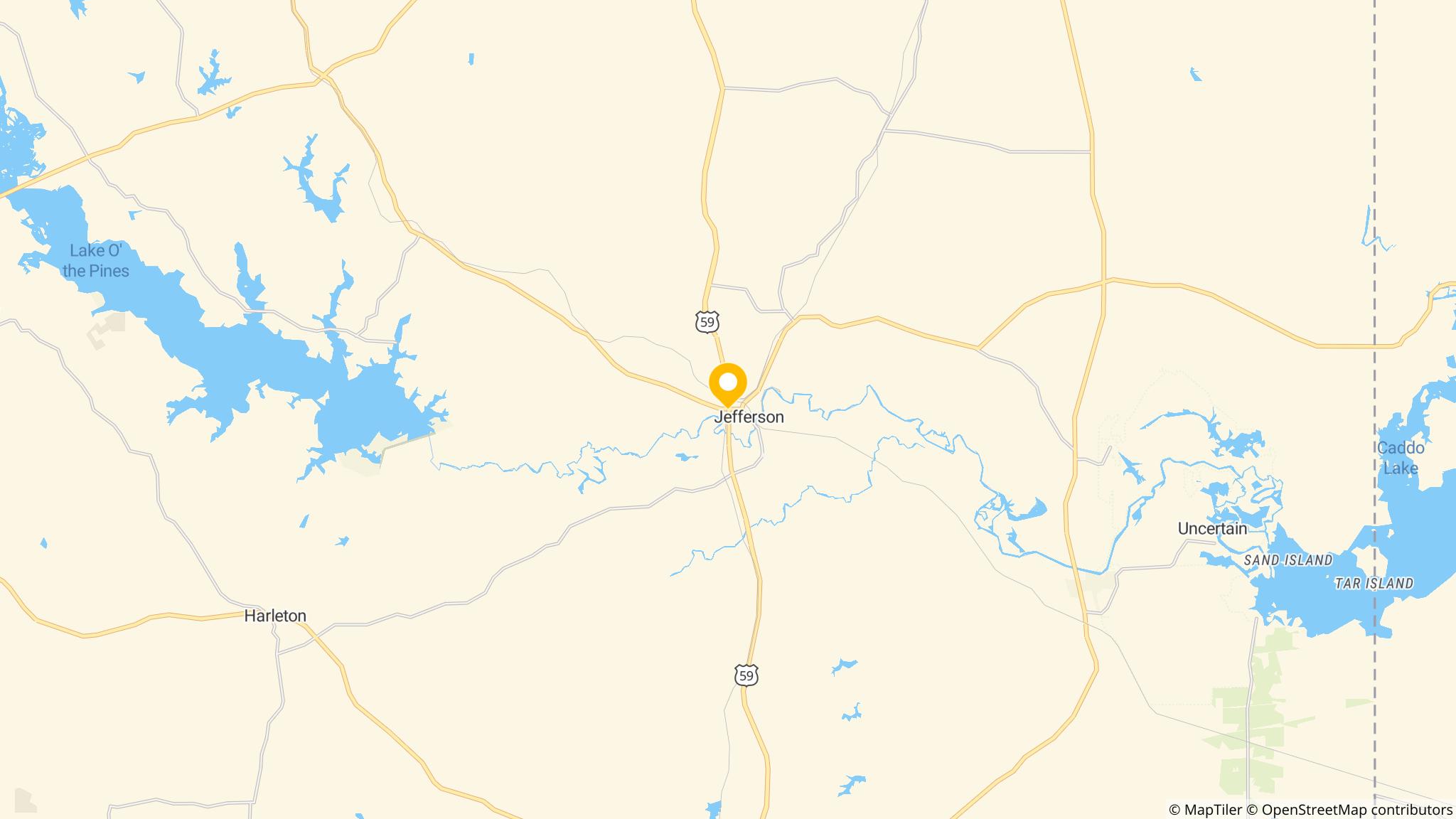 Street map of the ATM area