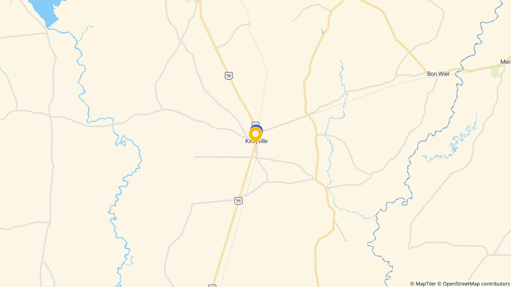 Street map of the ATM area